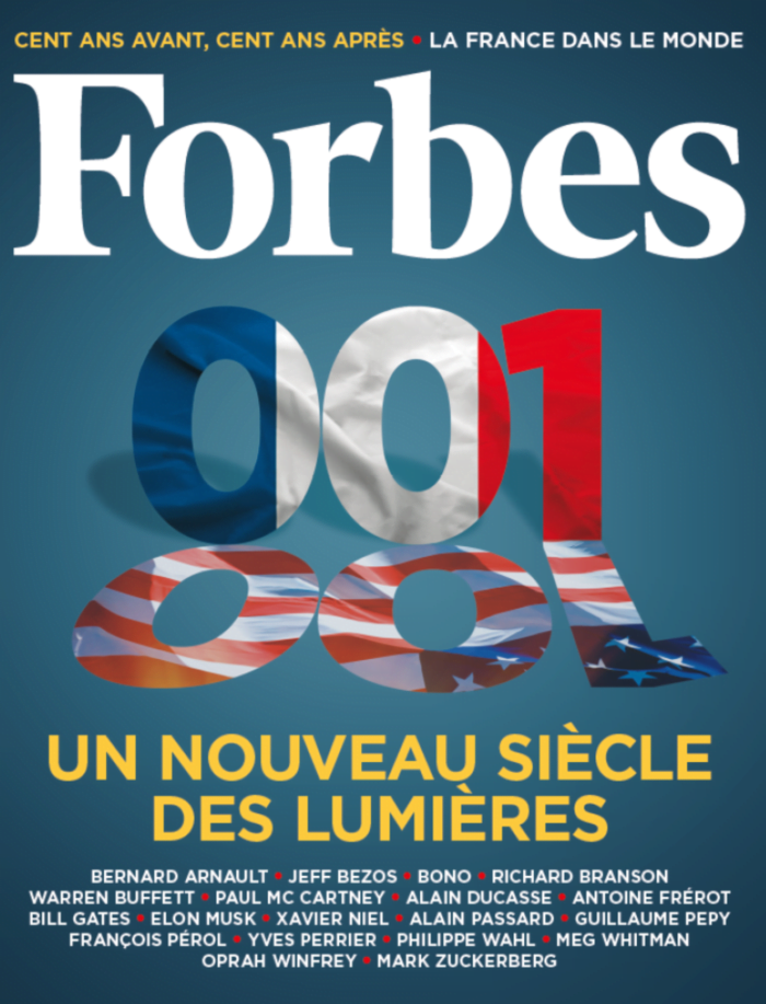 Couverture n°1 Magazine Forbes