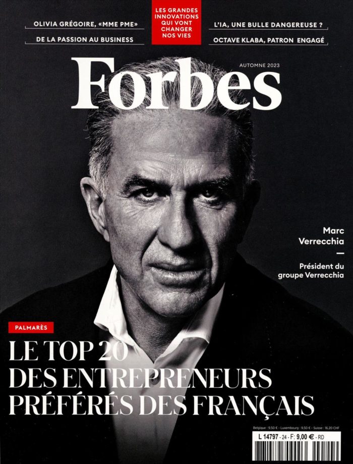 Couverture magazine Forbes n°24
